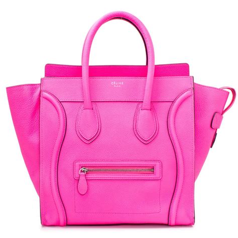 celine hot pink bag|Celine pink handbags sale.